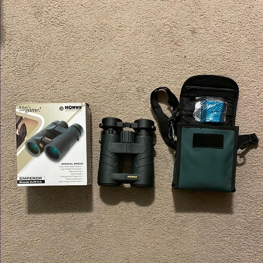 New Konus Emperor Binoculars 8x42